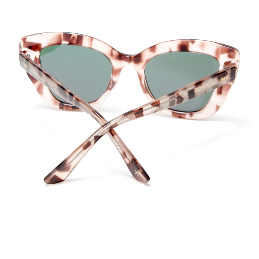 DIME-BEVERLY LT TORTOISE PINK MIRROR LENS POLARIZED