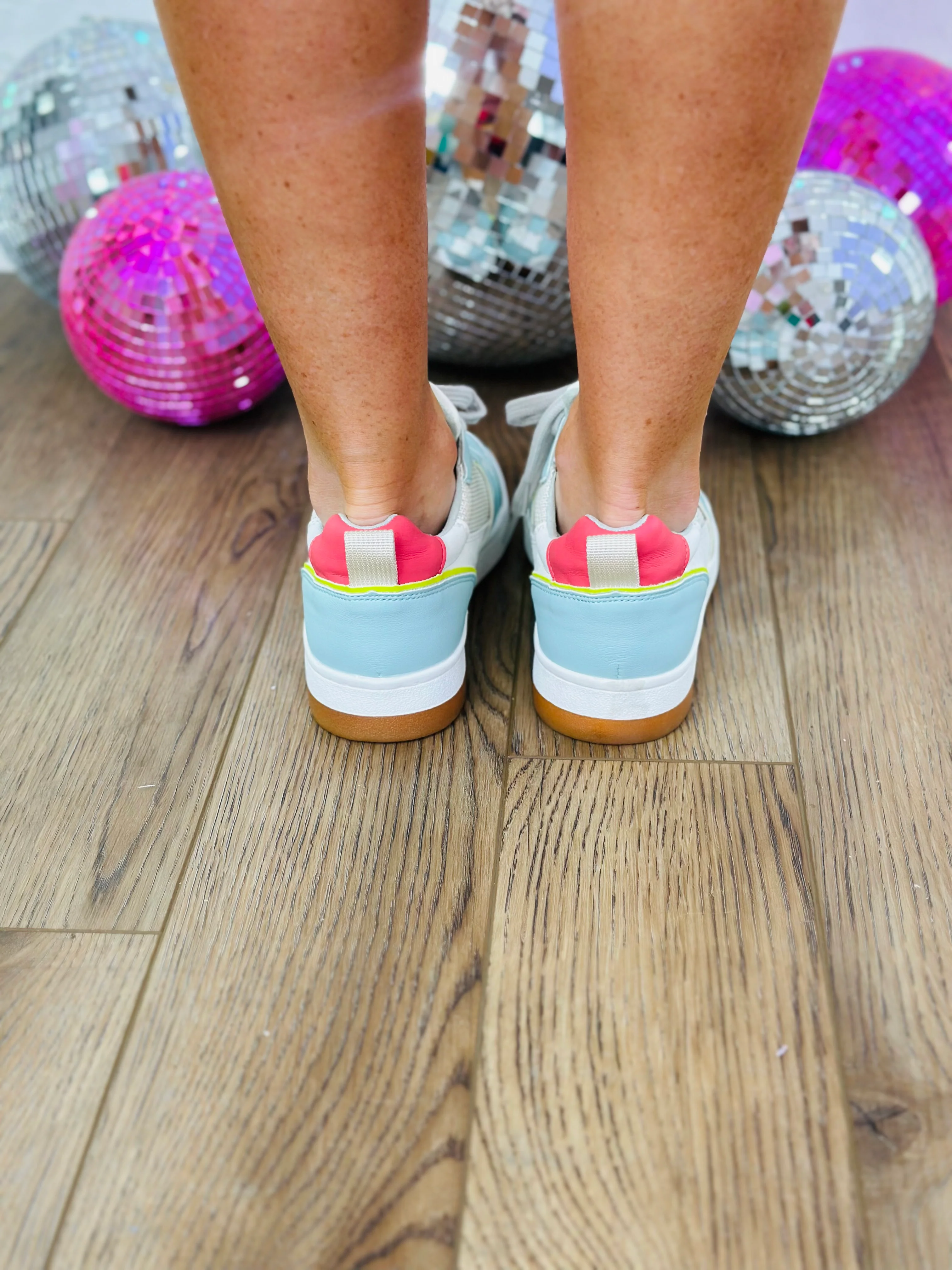 ROMI SNEAKER-AQUA